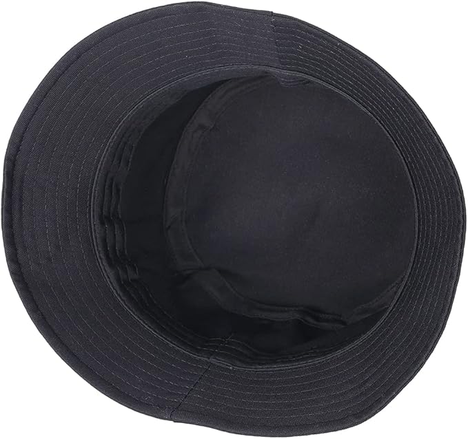 Rose Embroidered Novelty Bucket Hat Outdoor Cap for Women 100% Cotton Packable Adjustable