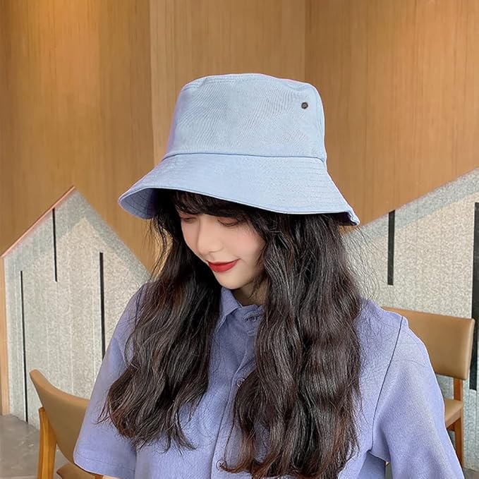 Malaxlx Unisex Bucket Hat Summer UPF 50+ Sun Protection Outdoor Beach Fishing Travel Hiking Hat