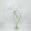 Giant Flower for Decoration, 70.87 inch Handmade Adjustable Artificial Organza Floral Decor for Wedding Birthday Baby Shower Christmas Party Backdrop Home Office Hotel Shop Window Display Props