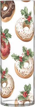 ALAZA Donut Leaf Red Fruit Pattern Flower Vases for Home Decor Kitchen Bedroom Living Room Bathroom Office Table Decorations