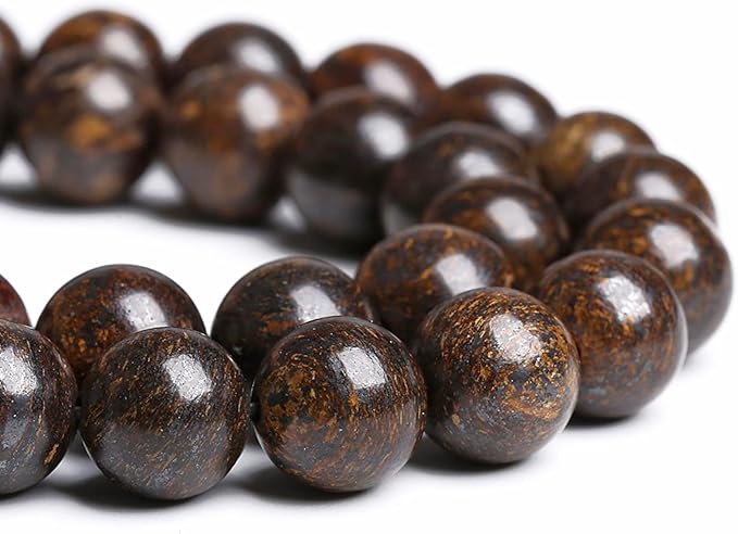 4MM 86PCS Natural Stone Bronzite Gemstone Spacer Loose Beads for Jewelry Making DIY Bracelet Necklace 1 Strand