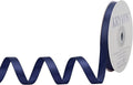 Navy Blue Satin Ribbon, Double Faced 3/8 Inch X 25 Yards, Premium Polyester Satin Ribbon for Gift Wrapping, Crafts, Wedding Decor