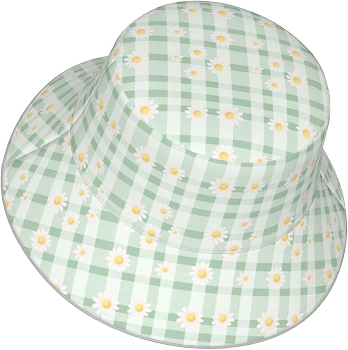Bucket Hat Double-Side-Wear Reversible Sun Hat Beach Travel Hiking for Women Men