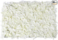 16"x 24" Artificial Flower Wall Panels,Flower Wall Mat Silk Flower Panels for Outdoor Garden Backyard Fence Fence Privacy Screen and Indoor Wall Decor(20Pcs White,Style 2)