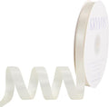 Antique White Satin Ribbon, Double Faced 1/2 Inch X 50 Yards Antique White Ribbon, Premium Satin Ribbon for Gift Wrapping, Crafts, Hair Bow Making, Sewing, Flower Bouquet, Wedding Party Decor