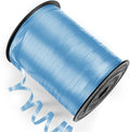 500 Yards Curling Ribbon with Spool, 1/5" Wide Crimped Texture Curling Ribbons - Perfect for Gift Box Wrapping, Birthday Party Decorations, and Balloon String Ribbon, in Sky Blue
