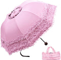 Vintage Lace Parasol Gothic Lolita Umbrella UV Sun Protection Witch Cosplay Photoshoot Props Party Decoration
