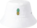 ZLYC Unisex Fashion Embroidered Bucket Hat Summer Fisherman Cap for Men Women
