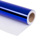 RUSPEPA Royal Blue Metallic Wrapping Paper - 81.5 Sq Ft - Solid Color Paper Perfect for Wedding,Birthday,Christmas,Baby Show - 30 inches x 32.8 feet