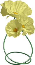 Wedding Giant Flowers Decorations, Large Paper Flowers, Artificial Flower Art Wall Decoration for Reception Banquet Outdoor Ceremony Church Spring Wedding Arrangements 3 Pack (Yellow)