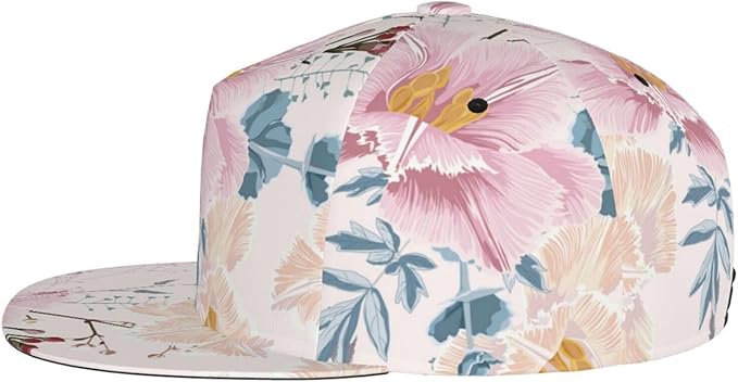 Tulip Flower Baseball Cap for Women Baseball Caps Flower Hat Tulip Baseball Hats Womens Cap for Outdoor