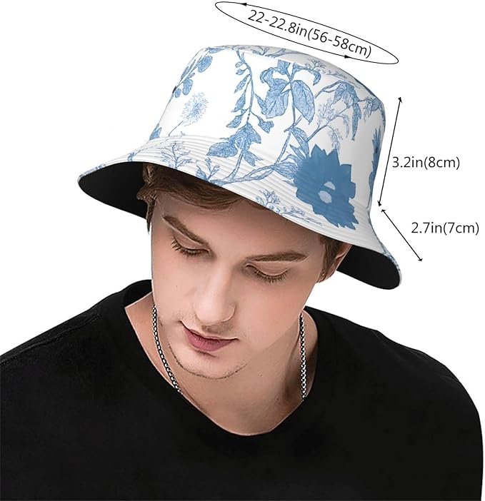 Rustic Autumn Cows and Pumpkins Bucket Hat Novelty Sun Hats Trendy Fisherman Cap for Men and Women