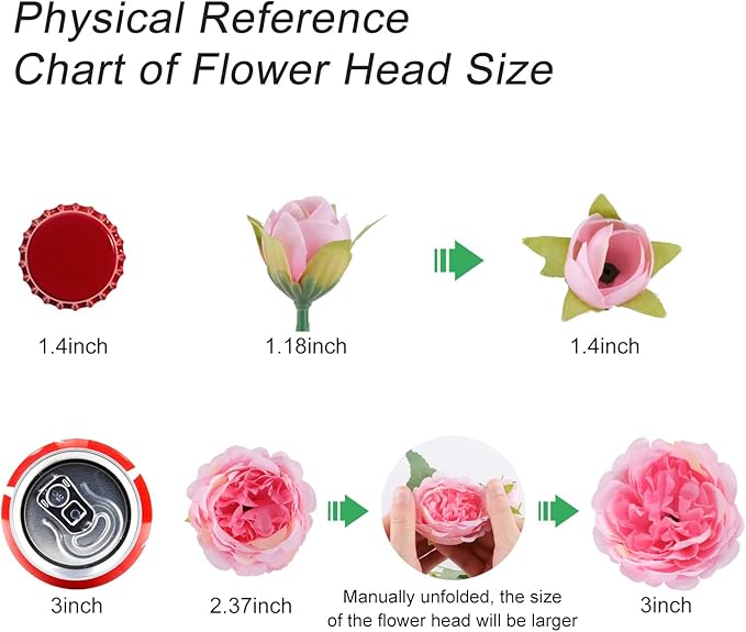 Artificial Peonies Silk Flowers, Pink Faux Peony Bouquet 4 Bundles Florals Arrangements Decor for Farmhouse Home Boho Wedding Table Centerpiece, Fake Plastic Flowers Bulk for Vase Decoration (Pink)