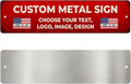 Custom Metal Signs by BCB for Outdoor Use – Heavy-Duty 1mm Thick Personalized Metal Sign | Vintage Outdoor Wall Art, Yard Decor, Street, Garage & Garden Signs | Multiple Sizes | Made in USA
