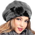 VECRY Women's 100% Wool Bucket Hat Felt Cloche Beret Dress Winter Beanie Hats