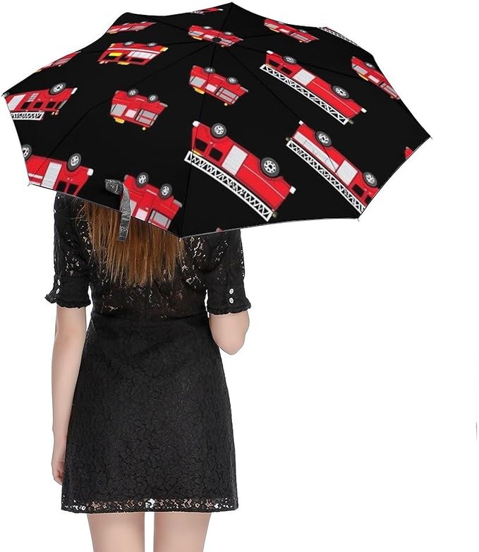 Fashion 3 Fold Sunny Rain Sunscreen Umbrella Portable Automatic Umbrella