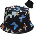 XYIYI Cute Bucket Hat Beach Fisherman Hats for Women, Reversible Double-Side-Wear