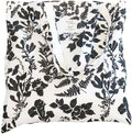 Cotton Canvas Tote Bag Reusable Soft Grocery Cloth Bag Floral Shoulder Bag for Beach Travel Shopping
