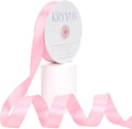 Pink Satin Ribbon, 1 Inch X 50 Yards, Premium Satin Polyester Ribbon for Gift Wrapping, Crafts, Wedding Decor