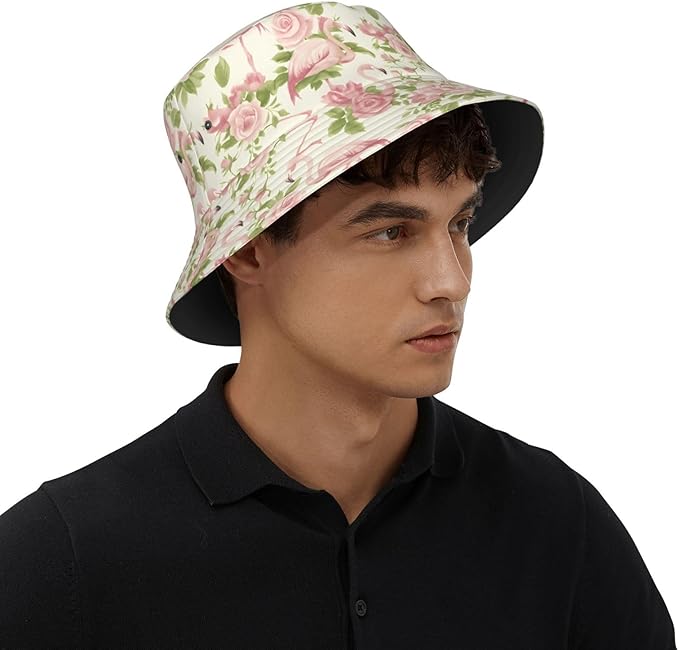 Rustic Autumn Cows and Pumpkins Bucket Hat Novelty Sun Hats Trendy Fisherman Cap for Men and Women