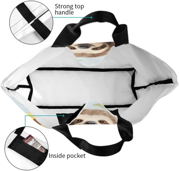 Shoulder Bag Large Reusable Eco-friendly Shopping Bags Portable Storage Handbag