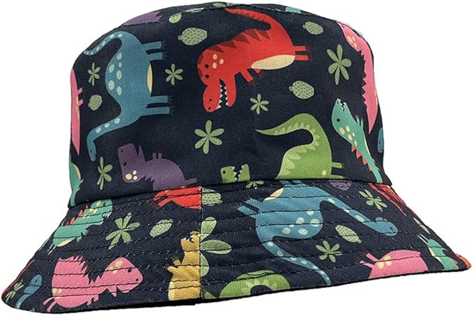 Quanhaigou Bucket Hat for Men Women,Packable Reversible Printed Sun Hats,Fisherman Outdoor Summer Travel Hiking Beach Caps