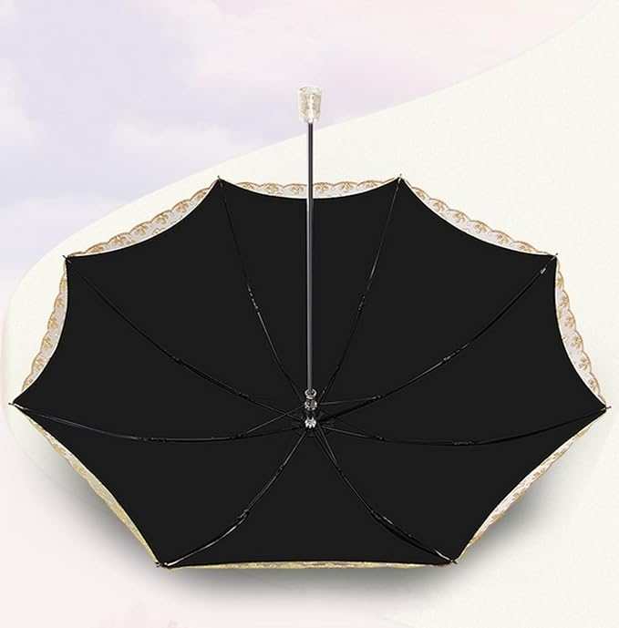 Honeystore Flower Lace Parasols for Wedding Party Lace Bridal Umbrella