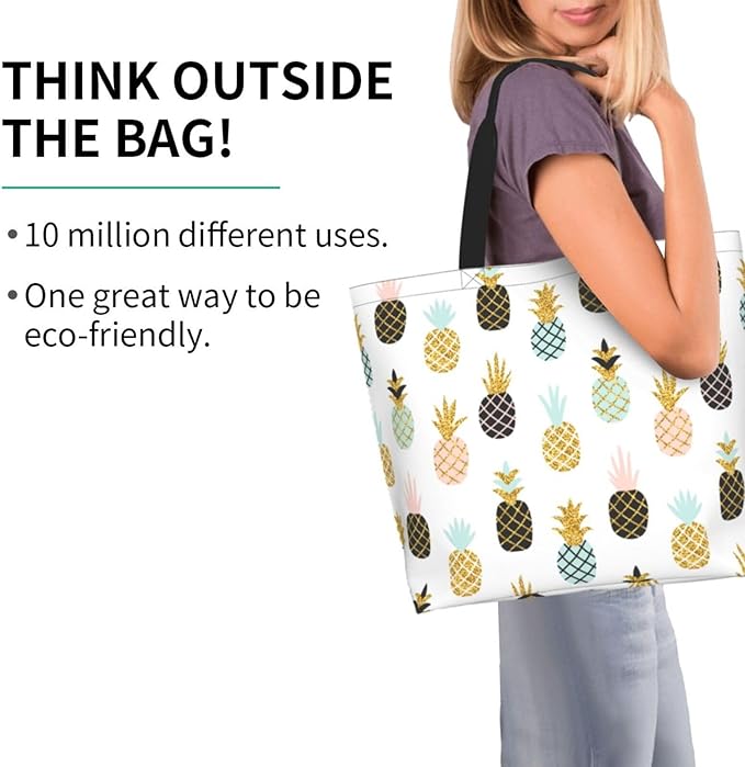 Sunflower Tote Bag For Women, Waterproof Shoulder Bags Big Reusable Grocery Handbag For Shopping Picnic Work Beach