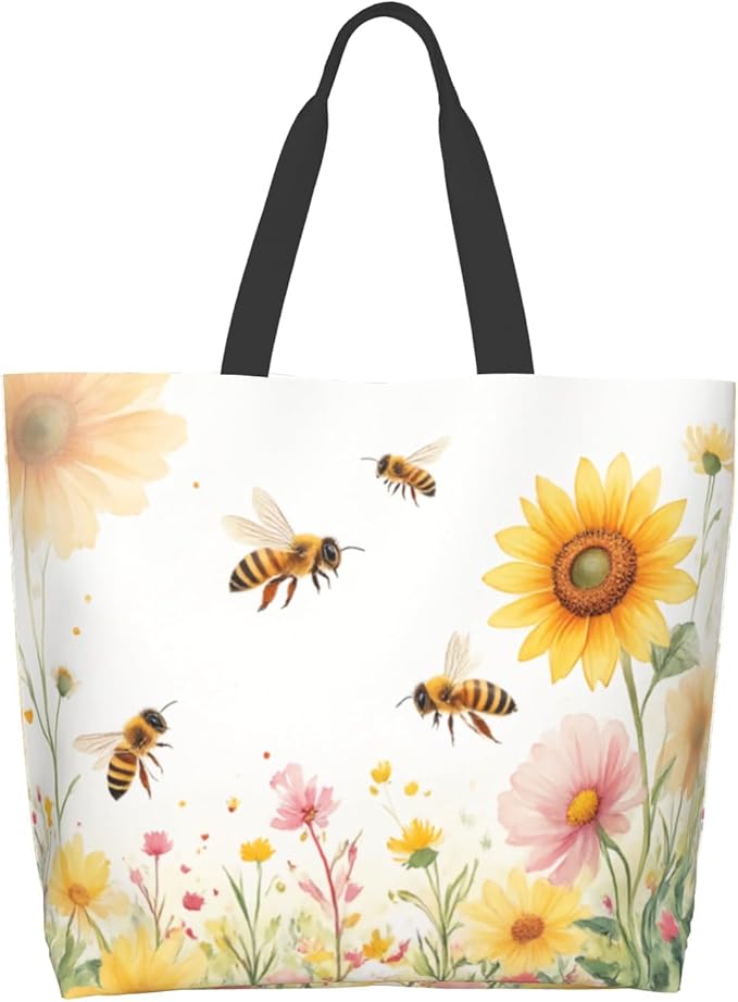 Shoulder Bag Large Reusable Eco-friendly Shopping Bags Portable Storage Handbag