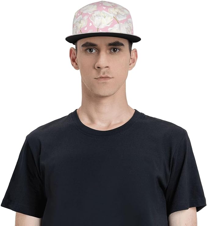 Tulip Flower Baseball Cap for Women Baseball Caps Flower Hat Tulip Baseball Hats Womens Cap for Outdoor