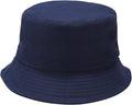 Malaxlx Unisex Bucket Hat Beach Sun Hat Aesthetic Fishing Hat for Men Women Teens, Reversible Double-Side-Wear