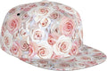 Rose Baseball Cap Adjustable Flower Baseball Caps Womens Hat Rose Flower Baseball Hats for Women Outdoor