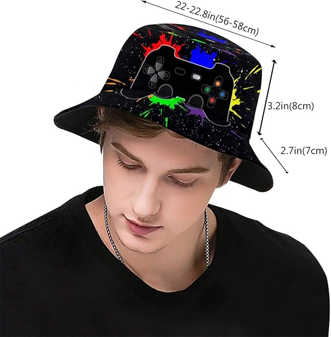 Bucket Hat Sun Beach Packable Fisherman Cap for Women Men Summer Outdoor Hiking