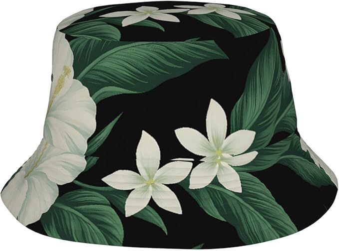 Vintage Clovers Bucket Hat Novelty Sun Hats Trendy Fisherman Cap for Men and Women