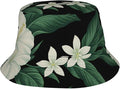 Vintage Clovers Bucket Hat Novelty Sun Hats Trendy Fisherman Cap for Men and Women