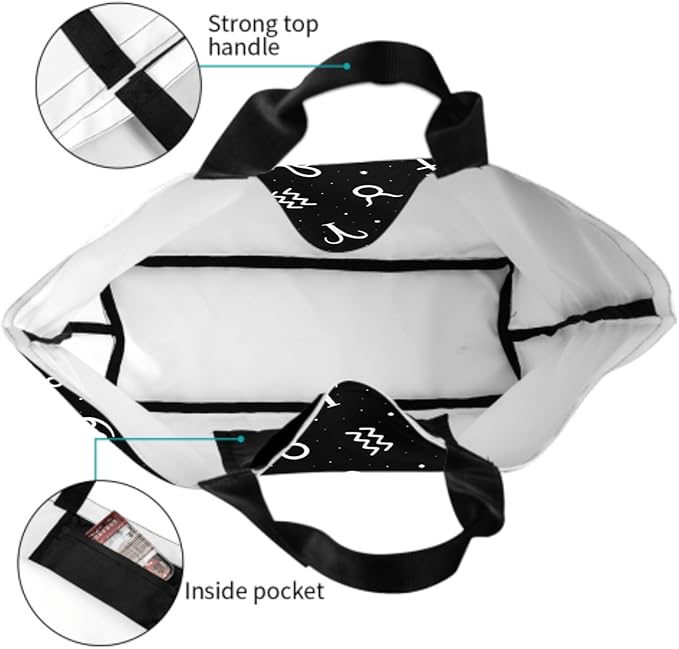 Shoulder Bag Large Reusable Eco-friendly Shopping Bags Portable Storage Handbag