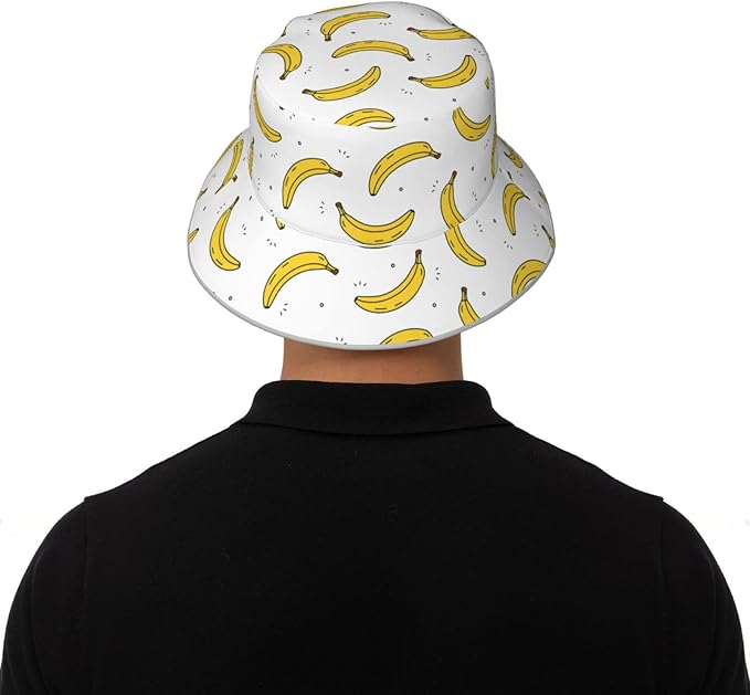 Bucket Hat Double-Side-Wear Reversible Sun Hat Beach Travel Hiking for Women Men