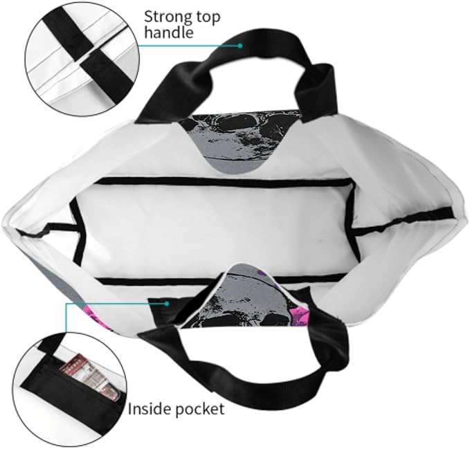 Shoulder Bag Large Reusable Eco-friendly Shopping Bags Portable Storage Handbag