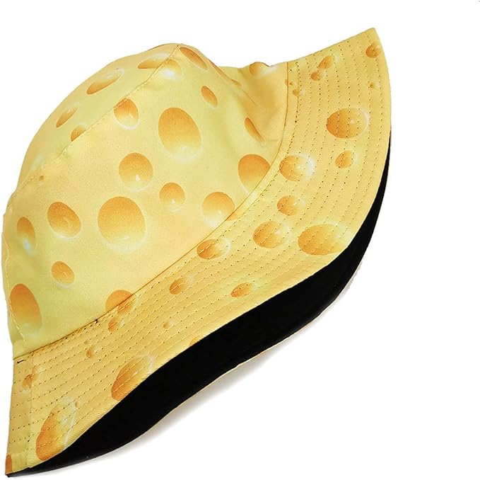 Bucket Hat for Women Men, Cotton Reversible Double Side Wear Sun Hats Beach Fisherman Hat