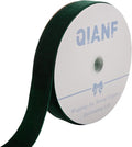 Hunter Green Velvet Ribbon, 1 1/2-Inch by 25-Yard Spool