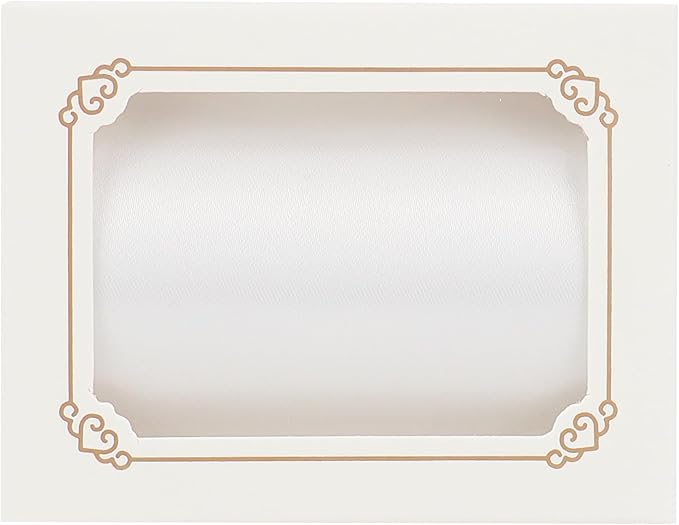 MEEDEE White Satin 3 Inch Ribbon Lux Double Faced Satin Ribbon by 10 Yards Extra Wide Silk Ribbons White Fabric Ribbons for Christmas Tree, Crafts, Weddings Decor
