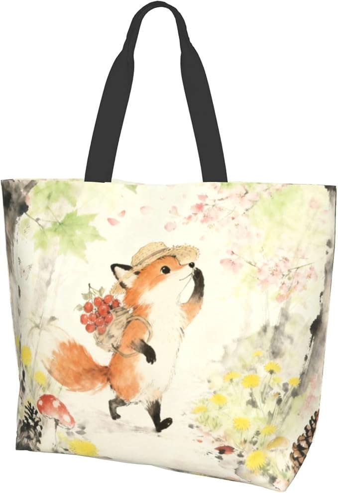Shoulder Bag Large Reusable Eco-friendly Shopping Bags Portable Storage Handbag