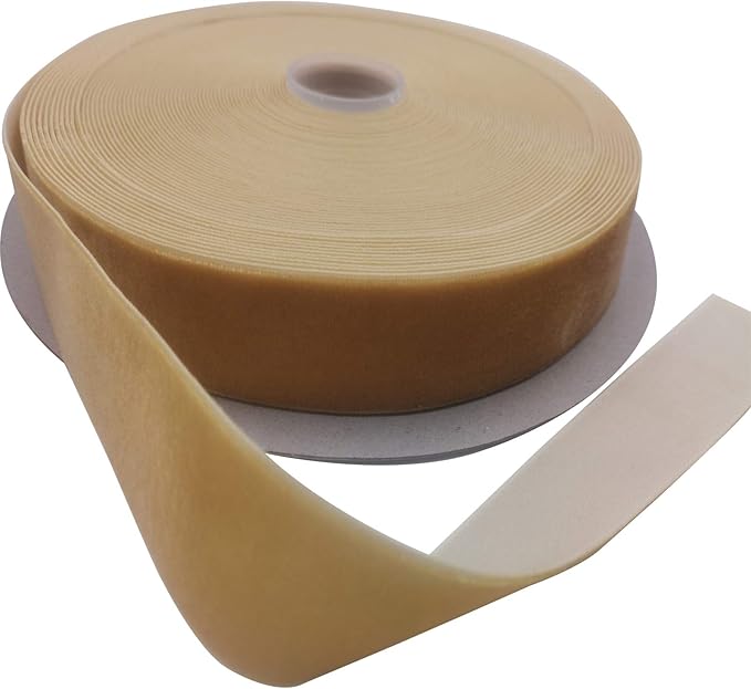 Nylon Velvet Ribbon Single Faced,1 Inch X 25Yards Spool (Gold)