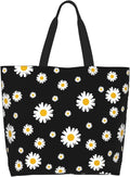 Sunflower Tote Bag For Women, Waterproof Shoulder Bags Big Reusable Grocery Handbag For Shopping Picnic Work Beach