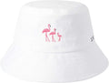 ZLYC Unisex Fashion Embroidered Bucket Hat Summer Fisherman Cap for Men Women