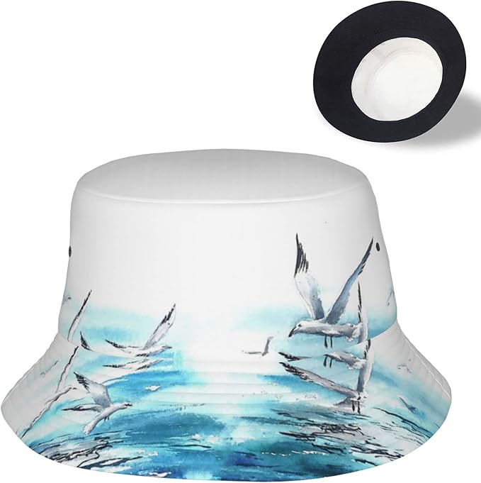 Bucket Hats for Women Sun Beach Travel Cap Unisex Men Bucket Hat