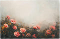 Placemats 4 pcs Vintage Oil Painting Flowers Double-Layer Imitation Linen Place Mats Non-Slip Heat-Resistant Tablemats for Home Restaurant Hotel 18×12 Inch