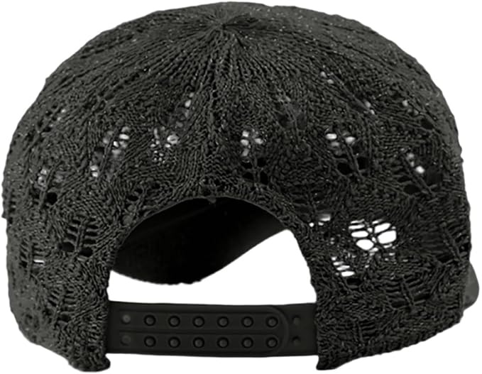 FASHIXD Knit Mesh Baseball Cap for Women - Breathable Summer Trucker Hat