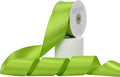 Apple Green Satin Ribbon, Double Faced 2 Inch X 25 Yards Apple Green Ribbon, Premium Satin Ribbon for Gift Wrapping, Crafts, Hair Bow Making, Sewing, Flower Bouquet, Wedding Party Decor