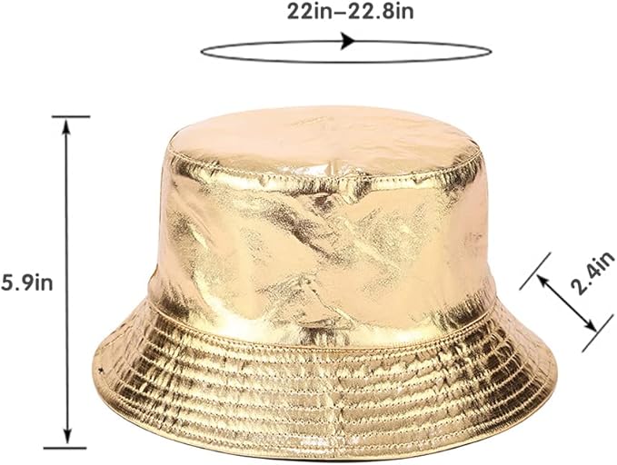Malaxlx Unisex Bucket Hat Beach Sun Hat Aesthetic Fishing Hat for Men Women Teens, Reversible Double-Side-Wear